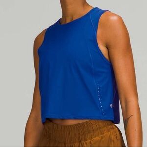 Lululemon Sculpt Cropped Tank top.